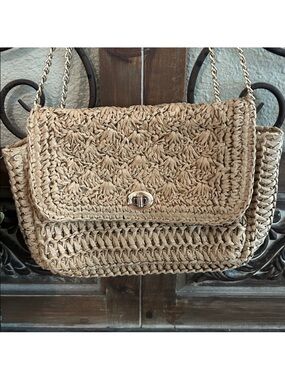 H&M Woven Straw Crossbody Bag - Shoulder or Crossbody Style